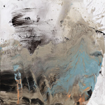 Dissolving the Labyrinth 19 - 35 x 35 cm - Acrylic/Canvas - Traveling to the End - Seoul 2019