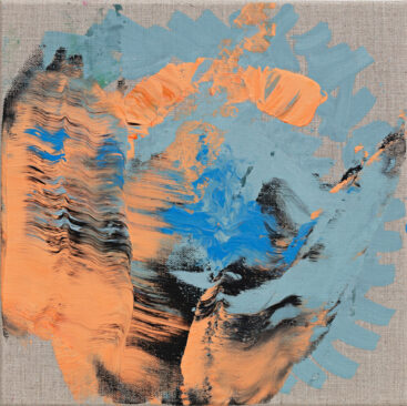 Dissolving the Labyrinth 17 - 30 x 30 cm - Acrylic/Canvas - Traveling to the End - Seoul 2019