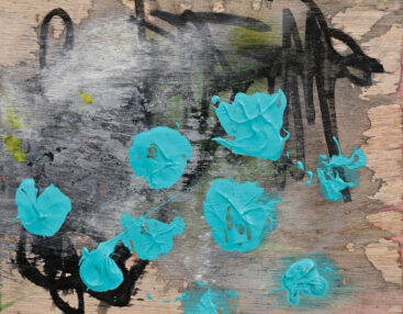 Dissolving the Labyrinth 40 - 32 x 41 cm - Acrylic/Wood - Traveling to the End - Seoul 2019