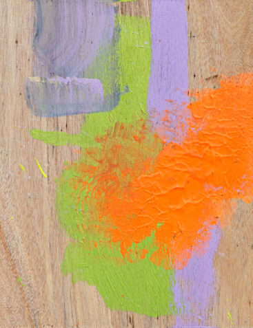 Dissolving the Labyrinth 30 - 32 x 42 cm - Acrylic/Wood - Traveling to the End - Seoul 2019