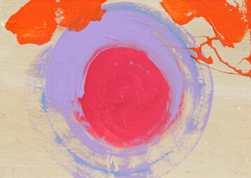 Dissolving the Labyrinth 27 - 21 x 30 cm - Acrylic/Wood - Traveling to the End - Seoul 2019