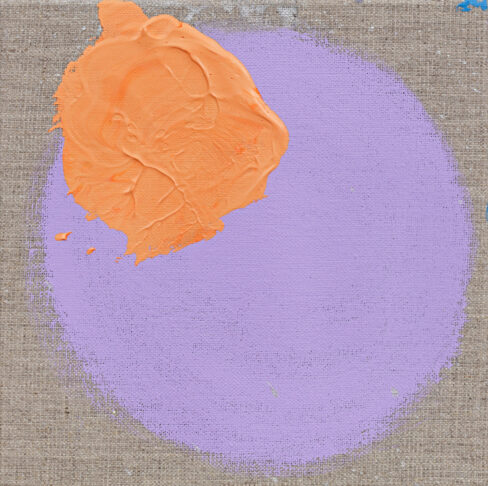 Dissolving the Labyrinth 26 - 20 x 20 cm - Acrylic/Canvas - Traveling to the End - Seoul 2019