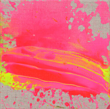 Dissolving the Labyrinth 12 - 20 x 20 cm - Acrylic/Canvas - Traveling to the End - Seoul 2019