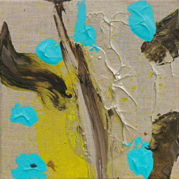 Dissolving the Labyrinth 14 - 30 x 30 cm - Acrylic/Canvas - Traveling to the End - Seoul 2019