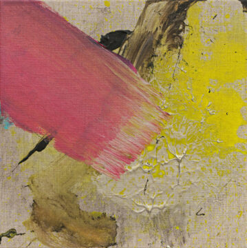 Dissolving the Labyrinth 25 - 30 x 30 cm - Acrylic/Canvas - Traveling to the End - Seoul 2019