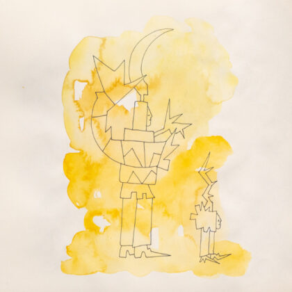 Traveling to the End, Watercolor Sketchbook, 2019, Seoul – Shanghai, Page 22