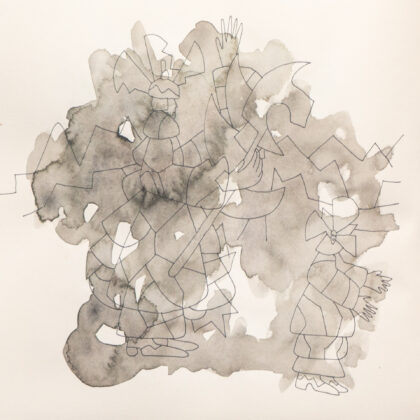 Traveling to the End, Watercolor Sketchbook, 2019, Seoul – Shanghai, Page 26