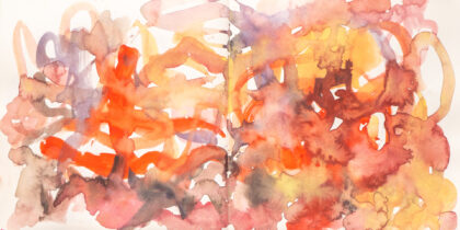 Traveling to the End, Watercolor Sketchbook, 2019, Seoul – Shanghai, Page 53-54