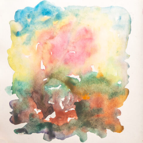 Traveling to the End, Watercolor Sketchbook, 2019, Seoul – Shanghai, Page 150