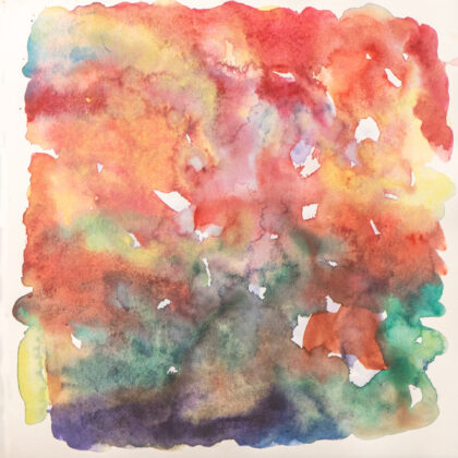 Traveling to the End, Watercolor Sketchbook, 2019, Seoul – Shanghai, Page 151