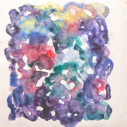 Traveling to the End, Watercolor Sketchbook, 2019, Seoul – Shanghai, Page 152