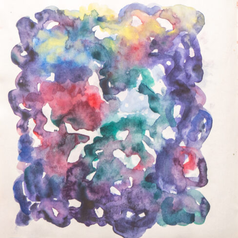 Traveling to the End, Watercolor Sketchbook, 2019, Seoul – Shanghai, Page 152
