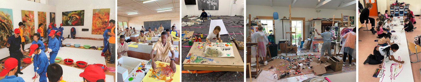 FLUXUS-Malworkshops - Sebastian Heiner - Berlin